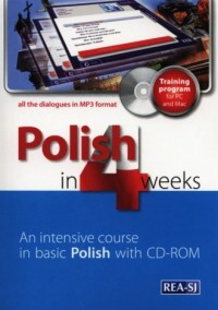 Polish in cztery weeks with CD-ROM - okładka podręcznika