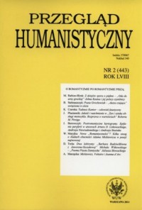 Przegląd humanistyczny 2/2014 - okładka książki