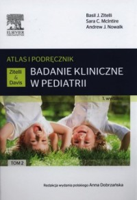 Badanie kliniczne w pediatrii. - okładka książki