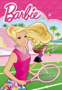 Barbie i can be tenisistka. Kolorowanka - okładka książki