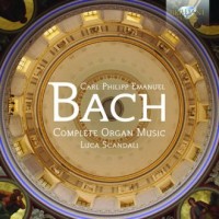 C. P. E. Bach: Complete Organ Music - okładka płyty