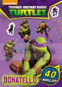 Donatello. Turtles. Wojownicze - okładka książki