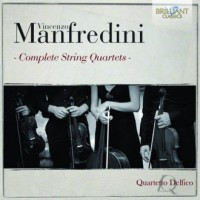 Manfredini: Complete String Quartets - okładka płyty