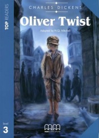 Oliver Twist + CD. Top Readers - okładka książki