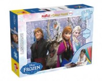 Puzzle dwustronne Frozen 108 + - zdjęcie zabawki, gry