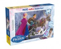 Puzzle dwustronne maxi Frozen 108 - zdjęcie zabawki, gry