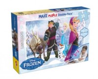 Puzzle dwustronne maxi Frozen 35 - zdjęcie zabawki, gry