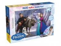 Puzzle dwustronne maxi Frozen 60 - zdjęcie zabawki, gry