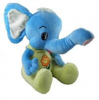 Słonik Elefant żółty 30cm - zdjęcie zabawki, gry