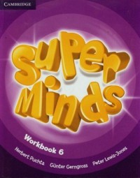 Super Minds 6 Workbook - okładka podręcznika