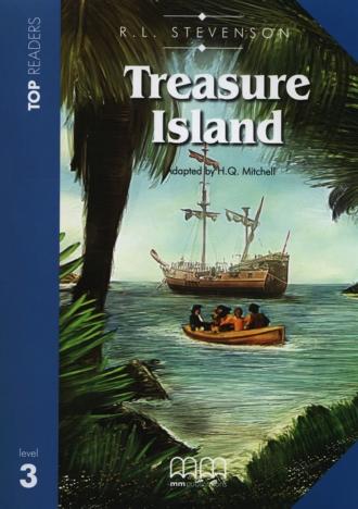Treasure Island + CD. Top Readers - okładka książki