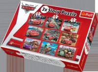 Auta. 3 x Story puzzle - zdjęcie zabawki, gry