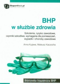 BHP w służbie zdrowia - okładka książki