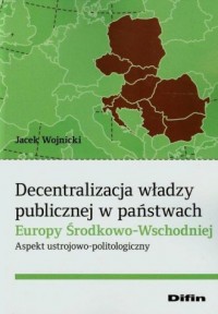 Decentralizacja władzy publicznej - okładka książki
