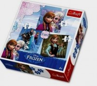 Frozen (puzzle 3 w 1) - zdjęcie zabawki, gry