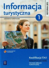 Informacja turystyczna. Szkoła - okładka podręcznika