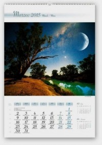 Kalendarz 2015. Noce księżycowe - okładka książki