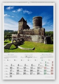 Kalendarz 2015. Zamki i pałace - okładka książki
