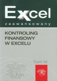 Kontroling finansowy w Excelu. - okładka książki