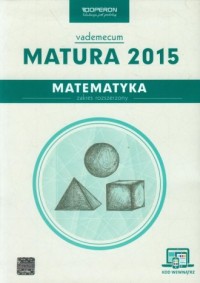 Matematyka. Matura 2015. Vademecum - okładka podręcznika