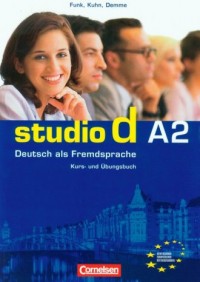 Studio d A2 Kurs und Ubungsbuch - okładka podręcznika