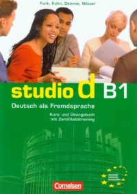 Studio d B1 Kurs und Ubungsbuch - okładka podręcznika