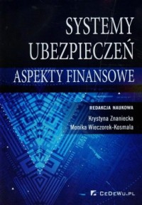 Systemy ubezpieczeń w Polsce. Aspekty - okładka książki