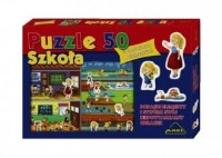 Szkoła (puzzle 50-elem.) - zdjęcie zabawki, gry
