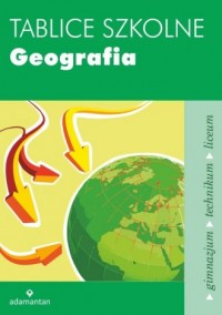 Tablice szkolne. Geografia - okładka podręcznika