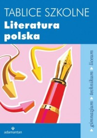 Tablice szkolne. Literatura polska - okładka podręcznika