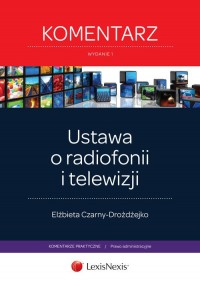 Ustawa o radiofonii i telewizji. - okładka książki