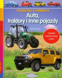 Auta, traktory i inne pojazdy. - okładka książki