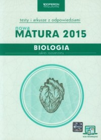 Biologia. Nowa Matura 2015. Testy - okładka podręcznika