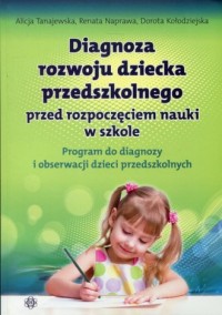 Diagnoza rozwoju dziecka przedszkolnego - okładka książki