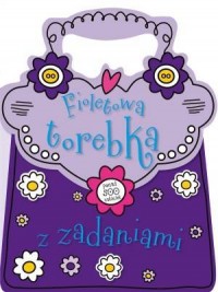 Fioletowa torebka z zadaniami - okładka książki