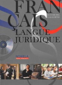 Francais langue juridique niveau - okładka podręcznika