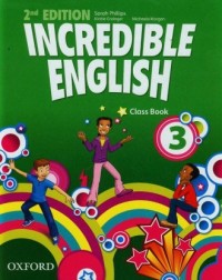 Incredible English 3. Class book - okładka podręcznika