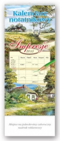 Kalendarz 2015. Impresje - okładka książki