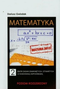 Matematyka 2. Zbiór zadań zamkniętych - okładka podręcznika