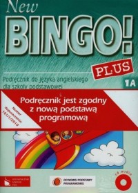 New Bingo Plus 1A. Szkoła podstawowa. - okładka podręcznika