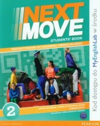 Next Move 2. Students Book + Exam - okładka podręcznika