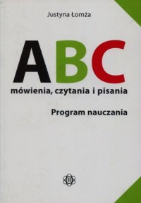 ABC mówienia czytania i pisania. - okładka książki