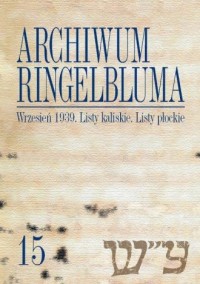 Archiwum Ringelbluma. Konspiracyjne - okładka książki