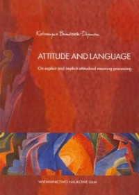 Attitude and language. On explicit - okładka książki