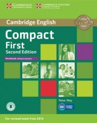Compact First Workbook without - okładka podręcznika