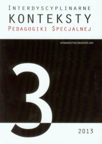 Interdyscyplinarne konteksty pedagogiki - okładka książki