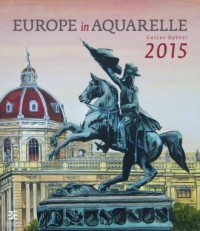 Kalendarz 2015. Europa w akwareli - okładka książki
