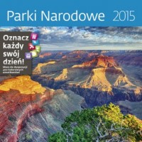 Kalendarz 2015. Parki Narodowe - okładka książki