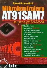 Mikrokontrolery AT91SAM7 w przykładach - okładka książki