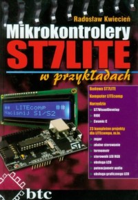 Mikrokontrolery ST7LITE w przykładach - okładka książki